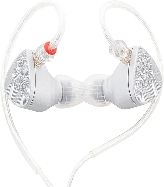 Moondrop Aria Snow Edition Wired Earbud High Performance Diamond-Like Diaphragm ARIA SE Dynamic Driver 0.78 Pin in-Ear Earphone