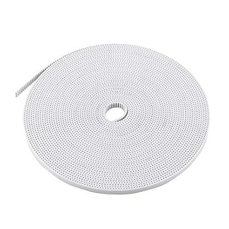 10M Timing Belt for 3D Printer, 2GT Width 6mm Timing Belt with Steel Core, Strong Abrasion Resistance, Low Noise, for 3D Printers, Intelligent Plotter