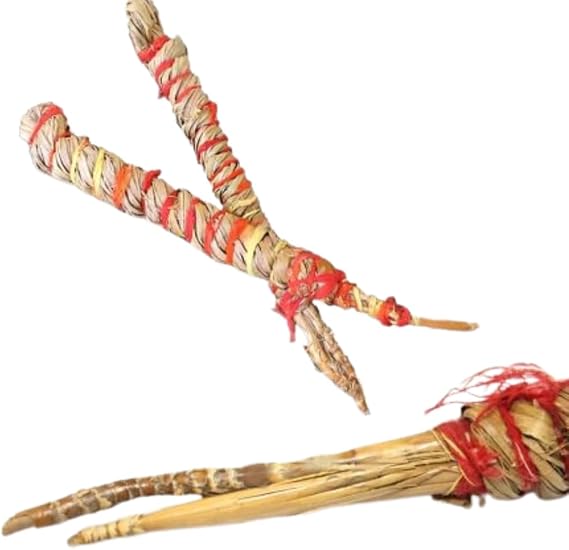 Vedic Vaani Kusha Grass Purification Aid | Dharbha Grass for Puja (2 Bundle)