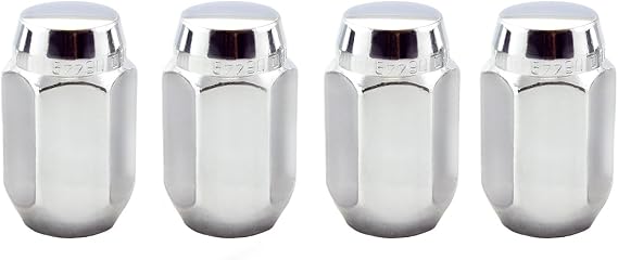 MCGARD 64002 Chrome Cone Seat Style Lug Nuts (M12 x 1.5 Thread Size) - Set of 4