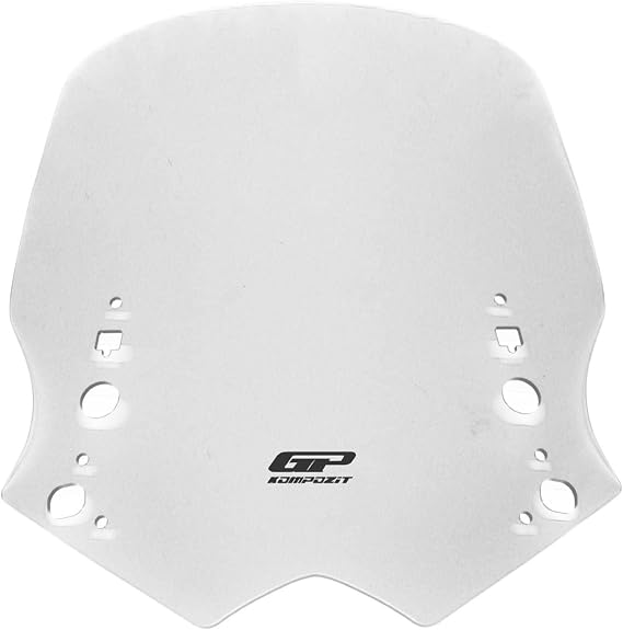 GP Kompozit Touring Windshield Windscreen Transparent Compatible For Yamaha Tmax 2015-2018 59 cm