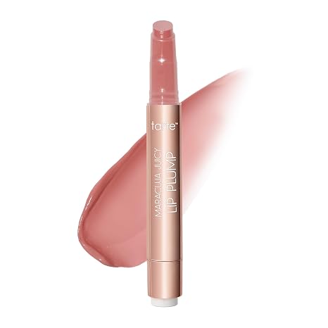 tarte maracuja juicy lip plump Hydrating & Volumizing Lip Plumper Gloss Balm with Nourishing Hyaluronic Acid & Vitamin E, Plumps & Moisturizes, Vegan & Cruelty-Free