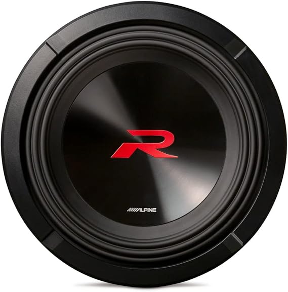 Alpine R2-W10D4 10" R-Series R2 Subwoofer, Dual 4-Ohm, 750 Watt RMS