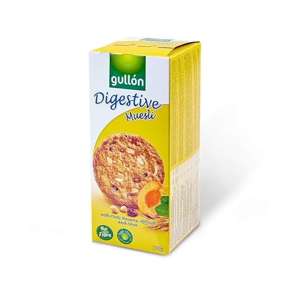 Gullon Digestive Muesli Cookie Biscuits - 12.88 oz