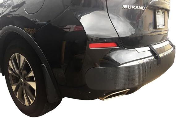 Bumper Guard, Rear Bumper Protector, EVA Material, 8x75 inch Complete Coverage Universal Fit for Truck SUV Van Sedan, Trunk Mounted, All Around The Corner Covers The Entire Bumper, #12015