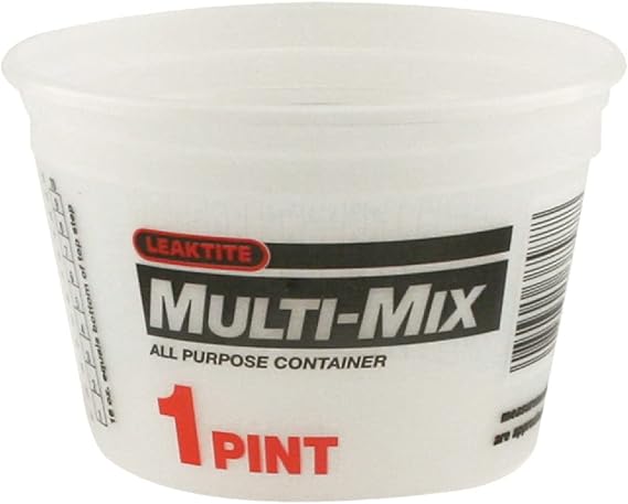 LEAKTITE 1M3 Pint Multi-Mix Container