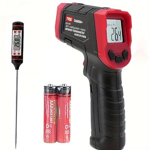 Infrared Thermometer, Digital Laser Temperature Meter -37F~1022F -32C~550C IR Temperature Gun Not for Humans Ideal for Cooking, Frying, Kitchen, Barbecue, Meat, Sugar, Freezer