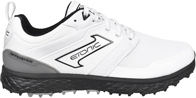 Etonic Golf Difference 2.0 Spikeless Shoes White Size 8.5 Medium