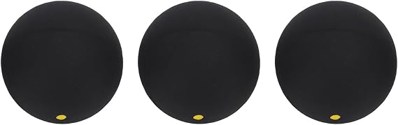 CHICIRIS 3pcs Squash Ball Elastic Rubber Professional Squash Ball for Training Practice Competition
