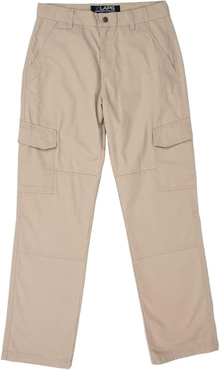 LA Police Gear LAPG Kid's Rip-Stop Cargo Pants, Outdoor Durable Children's Hiking, Camping, Adventure Pants