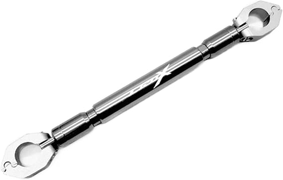 Motorcycle Adjustable Handlebar Balance Bar for SYM CROX 50 125 150 RX CROX150 (Color : Silver, Size : 1)