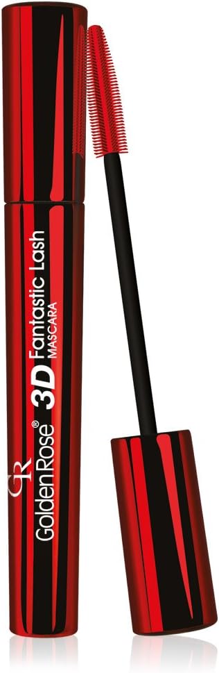 Golden Rose 3D Fantastic Lash Mascara - 3 Boyutlu Hacim ve Uzunluk Veren Siyah Maskara