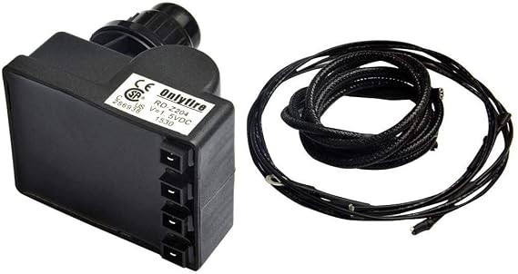 onlyfire 4-Spark Universal Electronic Push Button Igniter Kit | with Wires for Most Grills, Black