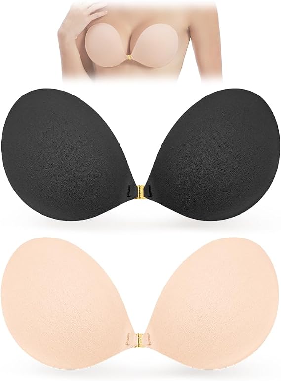 Sticky Strapless Adhesive Backless Invisible Bra for Women