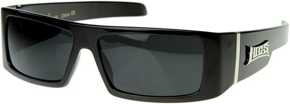 Locs Official Hardcore Gangsta Shades Square Sports Frame Sunglasses LOKES