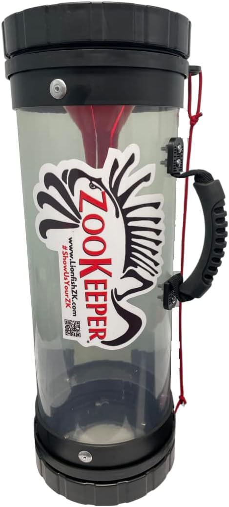 ZooKeeper Lionfish and Marine Debris Containment Unit - BLACK