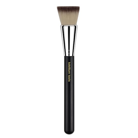 Bdellium Tools Professional Makeup Brush - Maestro Series 957 Precision Kabuki - With Soft Synthetic Fibers, For Versatile Application (Black, 1pc)
