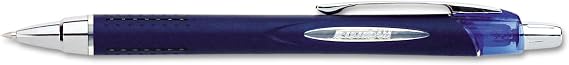 Jetstream RT Roller Ball Retractable Waterproof Pen, Blue Ink, Fine, Each