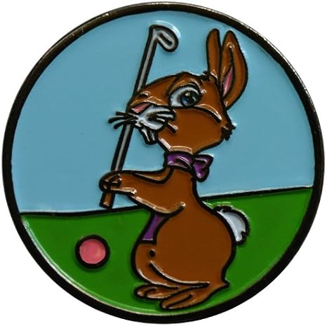 Animal Golf Ball Marker and Matching Hat Clip