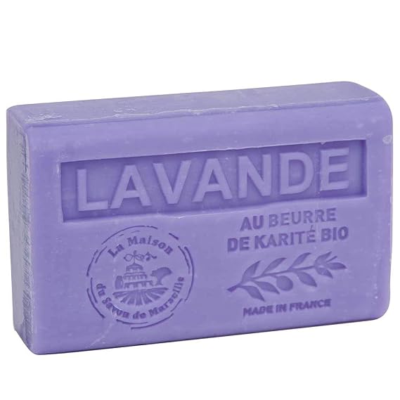 Soap Lavender Shea Butter 125 g - Maison du Savon de Marseille by Maison du Savon