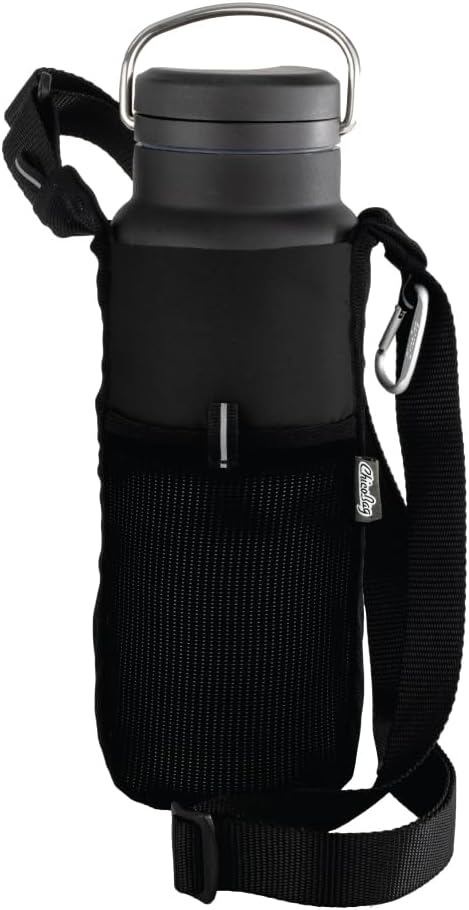 ChicoBag Adjustable Bottle Sling rePETe + Refine (Obsidian)