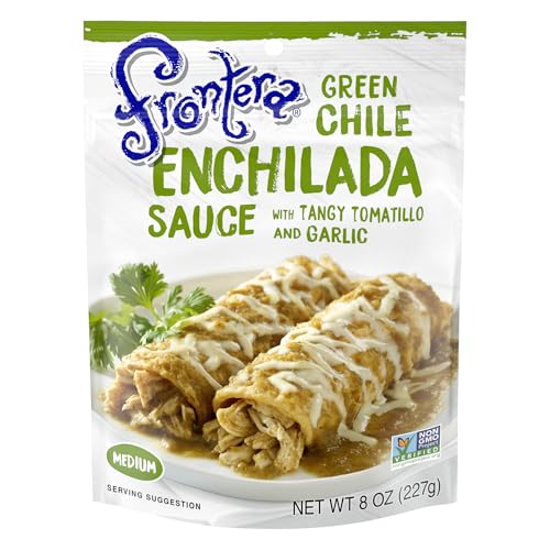 Frontera, Sauce Enchilada Green Chile, 8 Ounce