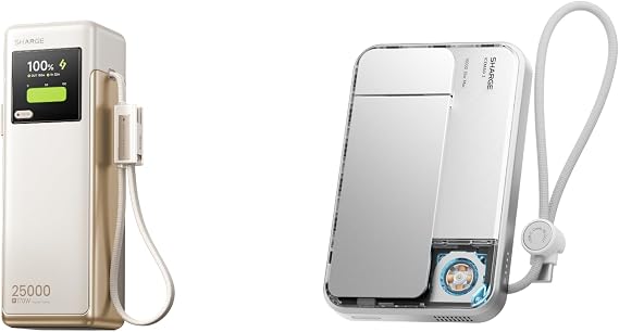 sharge ICEMAG 3 Magsafe Power Bank& Hyper Tower 170 Laptop Power Bank Bundle