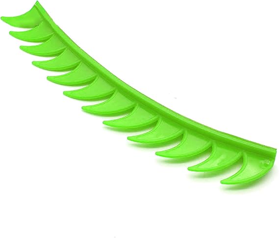 Rubber for Scootor Dirt Bike Motocross Bikes Helmet Mohawks Spikes Motorcycle Helmets Mohawk-Sticker 6 Color Reflective