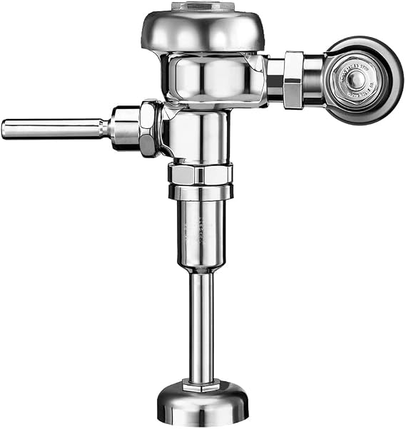 Sloan Regal 186 Exposed Manual Urinal Flushometer, 0.5 GPF, Polished Chrome