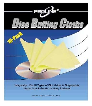 10-Pack Disc Buffing Cloths