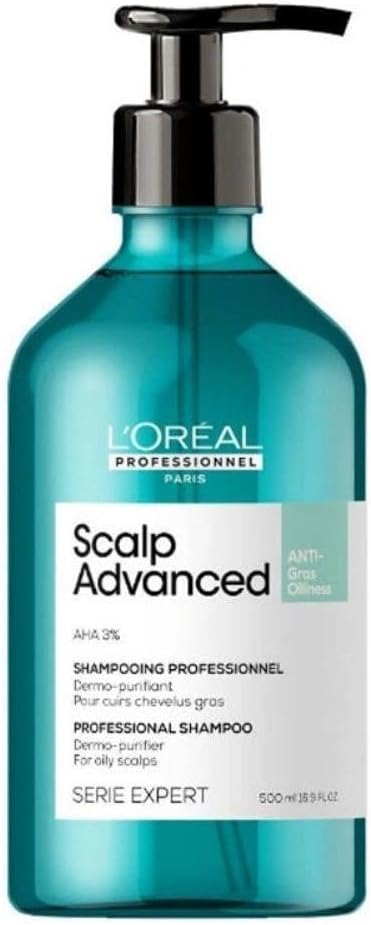 L'Oréal Professionnel Paris Serie Expert Scalp Advanced Yağlanma Karşıtı Profesyonel Şampuan 500ml