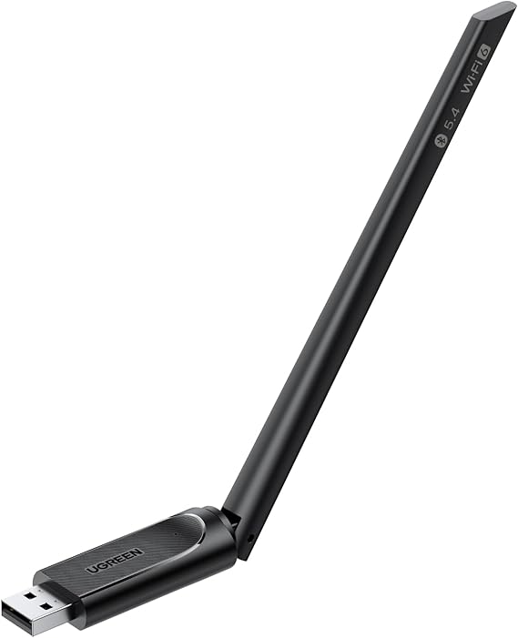 UGREEN 2-in-1 USB Bluetooth WiFi Adapter, AX900 + BT 5.4 WiFi 6 Adapter