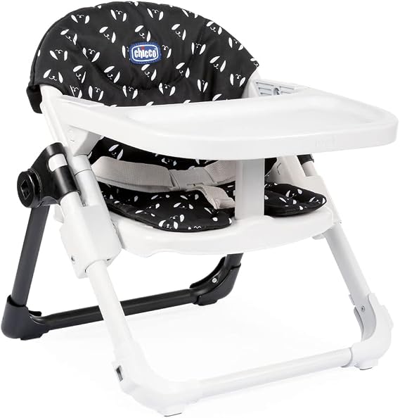 Chicco Chairy Booster High Chair, Black