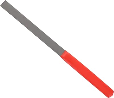 TSBOSAN Ultra Thin Flat File GT-1, 3.3 in, Carbon Tool Steel SK2, Protective Style