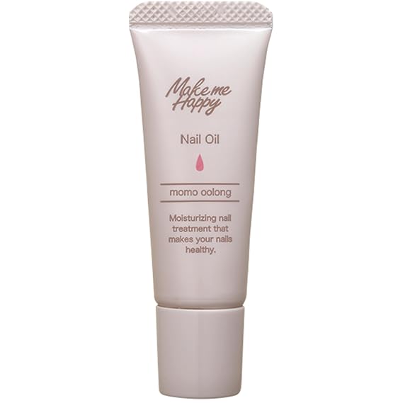 CANMAKE - Make Me Happy Nail Oil - Nail Care Fragrance Hydration Moisturizer - 0.3floz (9ml) (Momo Oolong)