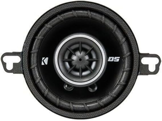 KICKER DSC350 3.5-Inch (89mm) Coaxial Speakers, 4-Ohm (Pair)