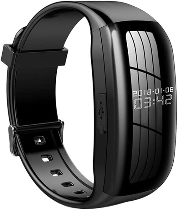Spy Watch With Camera And Recorder 8G Audio Camera Wristband Noise Cancelling Recording Device