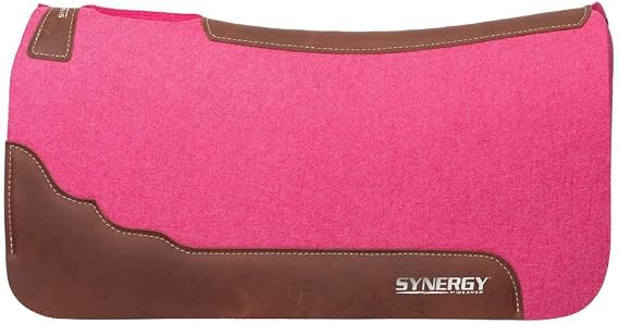 Weaver Synergy Steam Pressed Wool Pad 1in Red