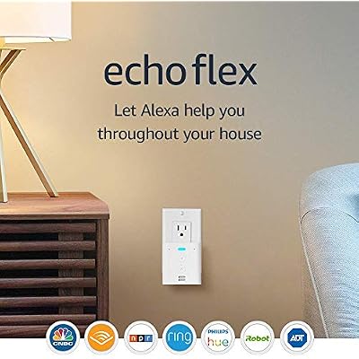 Echo Flex - Plug-in mini smart speaker with Alexa