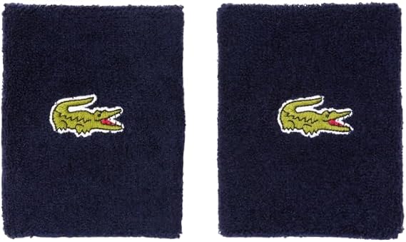 Lacoste Unisex-Adult Unisex Sport Stretch Jersey Wristbands