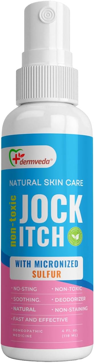 Jock Itch Treatment Serum - Anti-Fungal Remedy, Fast Relief for Jock Itch, Soothing Tinea Corporis Antifungal Formula for Itchy Skin - Effective Jock Itch Care