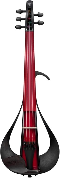 Yamaha YEV105 Pro Electric 5-string Violin - Deep Red/Black