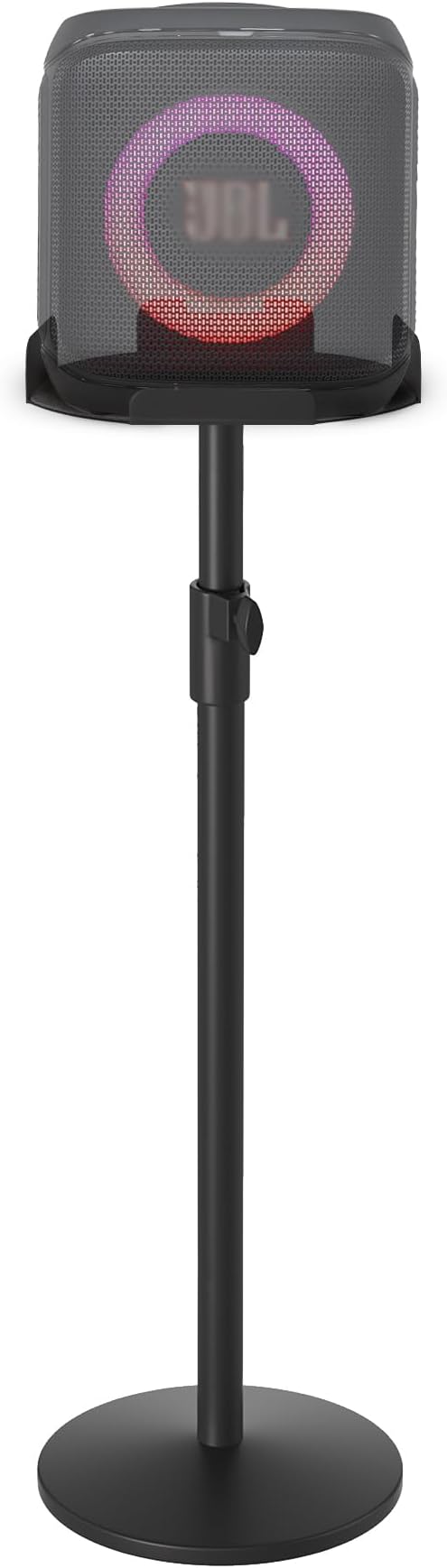 JBL PartyBox Encore Essential 2 Speaker Stand, Anti-Vibration | Height adjusts to 36". Anti-vibration base ensures stable sound. Portable DJ stand ideal for outdoor parties, beach, poolside