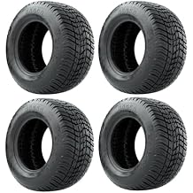 GTW Mamba 18 inch Golf Cart Street Tire | 205/50-10 | 4-Ply | Universal Fitment with 10 inch Wheels | Set of 4