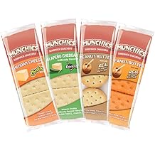 Munchies Sandwich Crackers Variety Pack, 8 Count Pack of 6