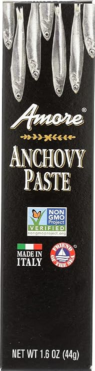 Amore All Natural Anchovy Paste -- 1.6 oz - 2 pc