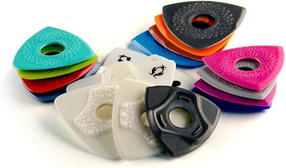Bog Street Ergonomic Guitar Picks Variety Pack - Made in USA