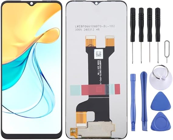 for ZTE Blade V50 Design 5G 8150 LCD Screen with Digitizer Full Assembly (Black)