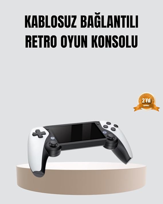 YamanHobi Taşınabilir El Konsolu – 4.3 İnç TFT Ekran, 64 GB Dahili Oyun Hafızalı