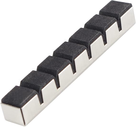 Jiayouy Guitar Bass String Mute Dampener Neoprene Foam Strip Noise Reducer Silencer Fit for Electric Wood Acoustic Guitar Bass Musical Instruments Accessory